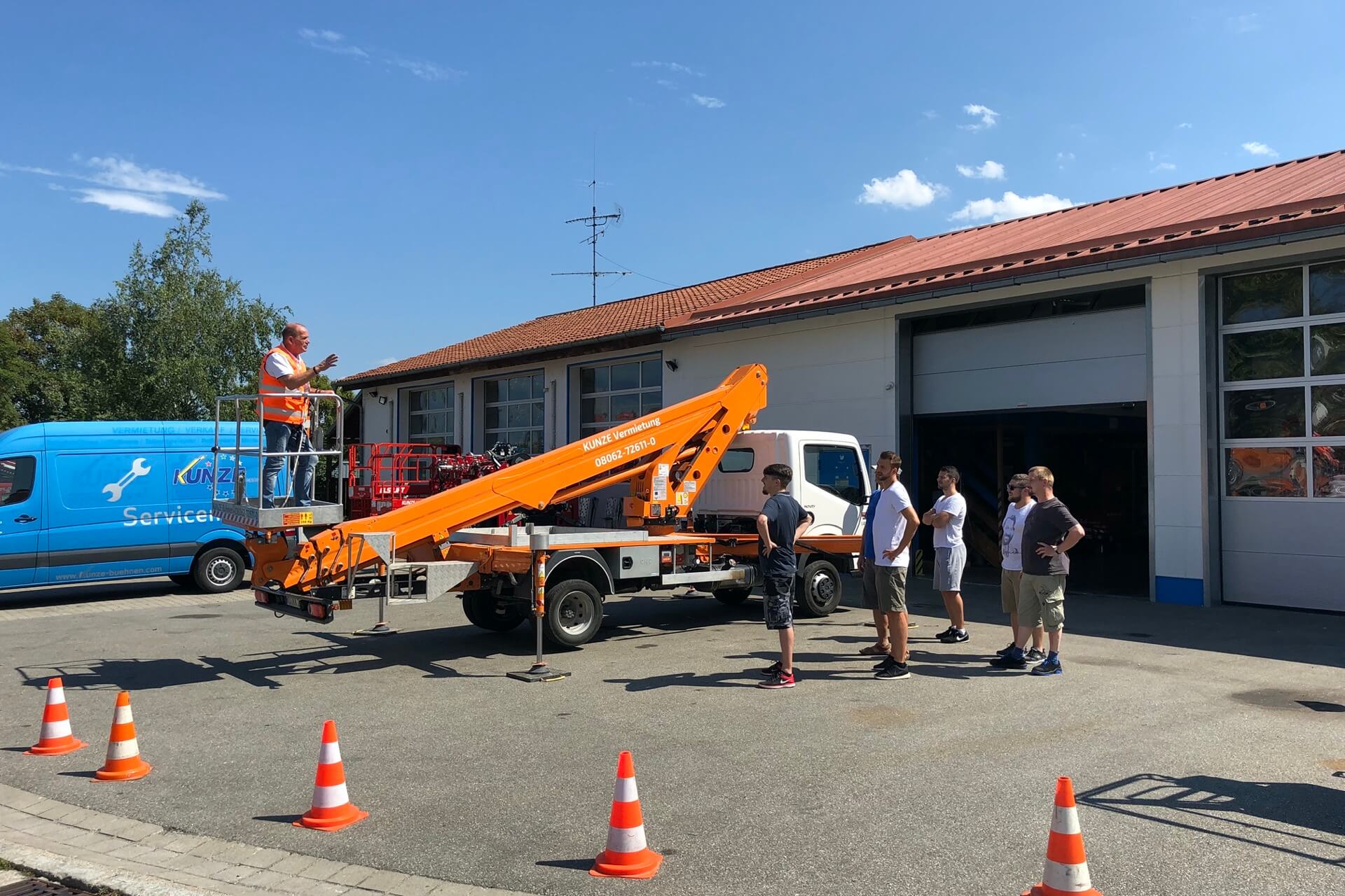 2018 Schulung am LKW