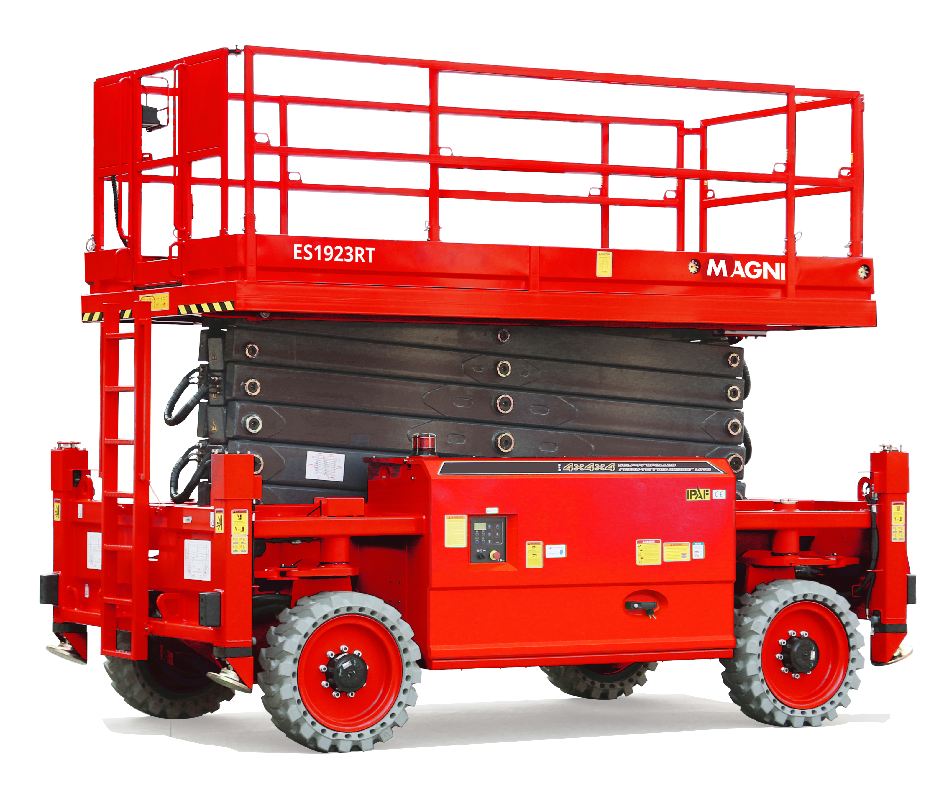 ES1923RT Gelände Scheren-Arbeitsbühne